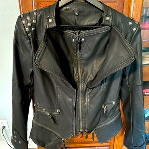 New Sexy Rocker Studded Jacket